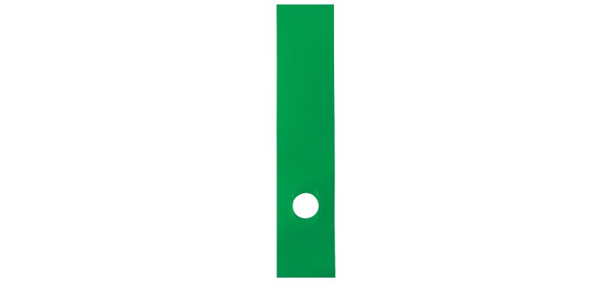 Copridorso CDR P - PVC adesivo - 7 x 34,5 cm - verde - Sei Rota - conf. 10 pezzi
