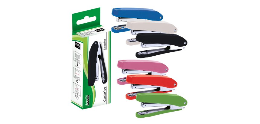 Cucitrice a pinza Plus 10 - colori assortiti - Lebez