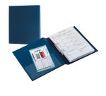 Raccoglitore Sanremo 2000 - 22 x 30 cm - 2 anelli a D 25 mm - dorso 4 cm - blu - Sei Rota
