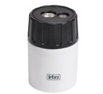 Temperamatite - 2 fori - con contenitore - Lebez