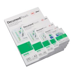 GBC Lamination Pouch 54x86mm 125 Micron