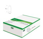 Etichette con filo A385 - 11 x 29 mm - bianco - Lebez - conf. 1000 pezzi