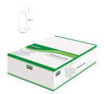 Etichette con filo A386 - 13 x 34 mm - bianco - Lebez - conf. 1000 pezzi