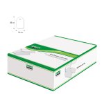 Etichette con filo A387 - 13 x 20 mm - bianco - Lebez - conf. 1000 pezzi