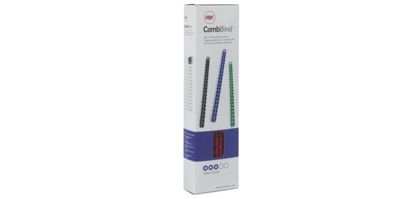 Dorsi spirale - 21 anelli - 14 mm - bianco - GBC - conf. 100 pezzi