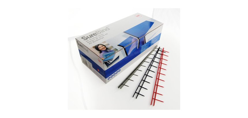 Pettini Surebind - 10 denti - 50 mm - nero - GBC - conf. 100 pezzi