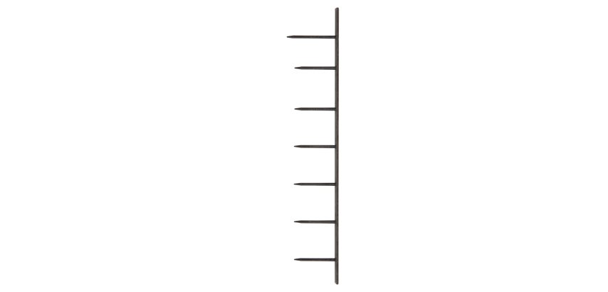 Pettini SureBind per rilegatura - 10 denti - 75 mm - nero - GBC - conf. 100 pezzi
