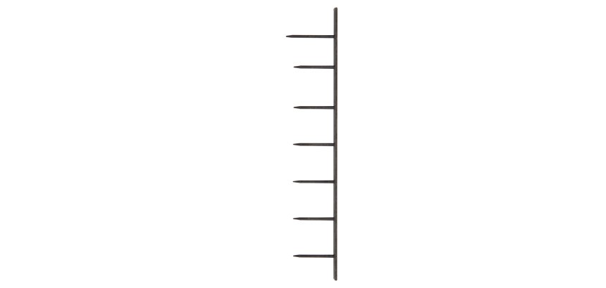 Pettini SureBind per rilegatura - 10 denti - 75 mm - nero - GBC - conf. 100 pezzi