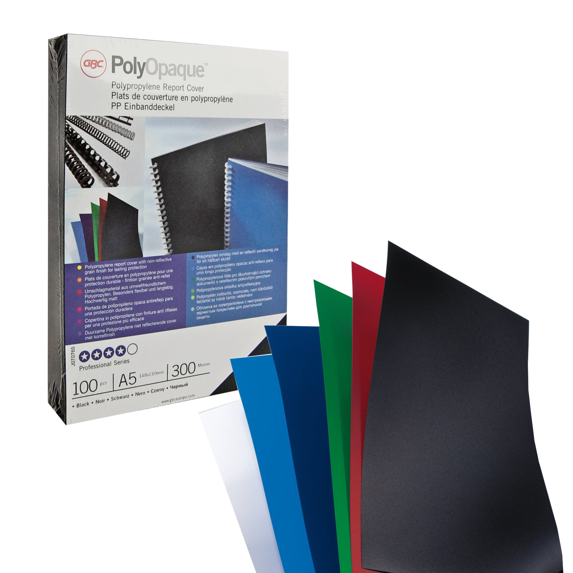 Copertine Impressbind - flessibile - 3,5 mm - Blu - Leitz - Scatola