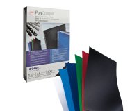 Copertine PolyOpaque - A4 - 300 micron - PPL -  nero coprente - GBC - conf. 100 pezzi