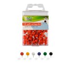 Spilli cartografici a sfera - bianco - Lebez - conf. 100 pezzi