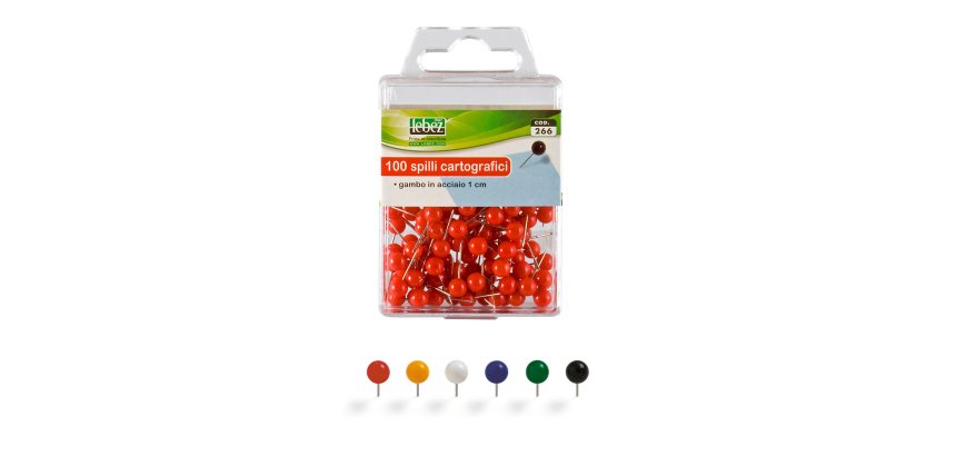 Lebez 266-ASS pin/tack Multicolour