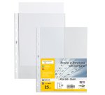 Buste forate Atla - medium - buccia - 22 x 30 cm - trasparente - Sei Rota - conf. 25 pezzi