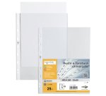 Buste forate Atla - pesante - buccia - 22 x 30 cm - trasparente - Sei Rota - conf. 25 pezzi