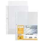 Buste forate Atla - pesante - buccia - 23 x 33 cm - trasparente - Sei Rota - conf. 25 pezzi