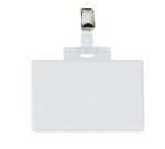 Portanome Pass 4E - clip in metallo - c/cartoncino - 11 x 7 cm - Sei Rota - conf. 100 pezzi
