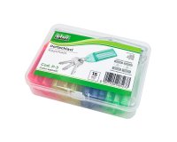 Targhette portachiavi - colori assortiti - Lebez - conf. 15 pezzi