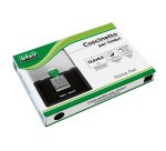 Cuscinetto per timbri - 12,5 x 8,5 cm - nero - Lebez