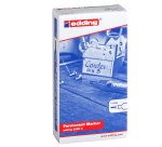 Marcatore permanente 2200C - punta a scalpello - da 1 a 5 mm - blu  - Edding