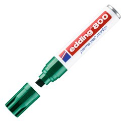 En_marq edding 800 vert biseaute