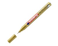 Marcatore permanente a vernice 780 - punta tonda extra fine - 0,8 mm - oro  - Edding