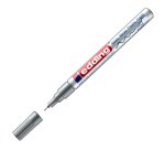 Marcatore permanente a vernice 780 - punta tonda extra fine - 0,8 mm - argento  - Edding