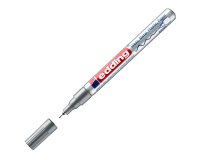 Marcatore permanente a vernice 780 - punta tonda extra fine - 0,8 mm - argento  - Edding
