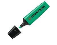 Evidenziatore Stabilo Boss Original - punta a scalpello - tratto 2 - 5 mm - turchese 51 - Stabilo