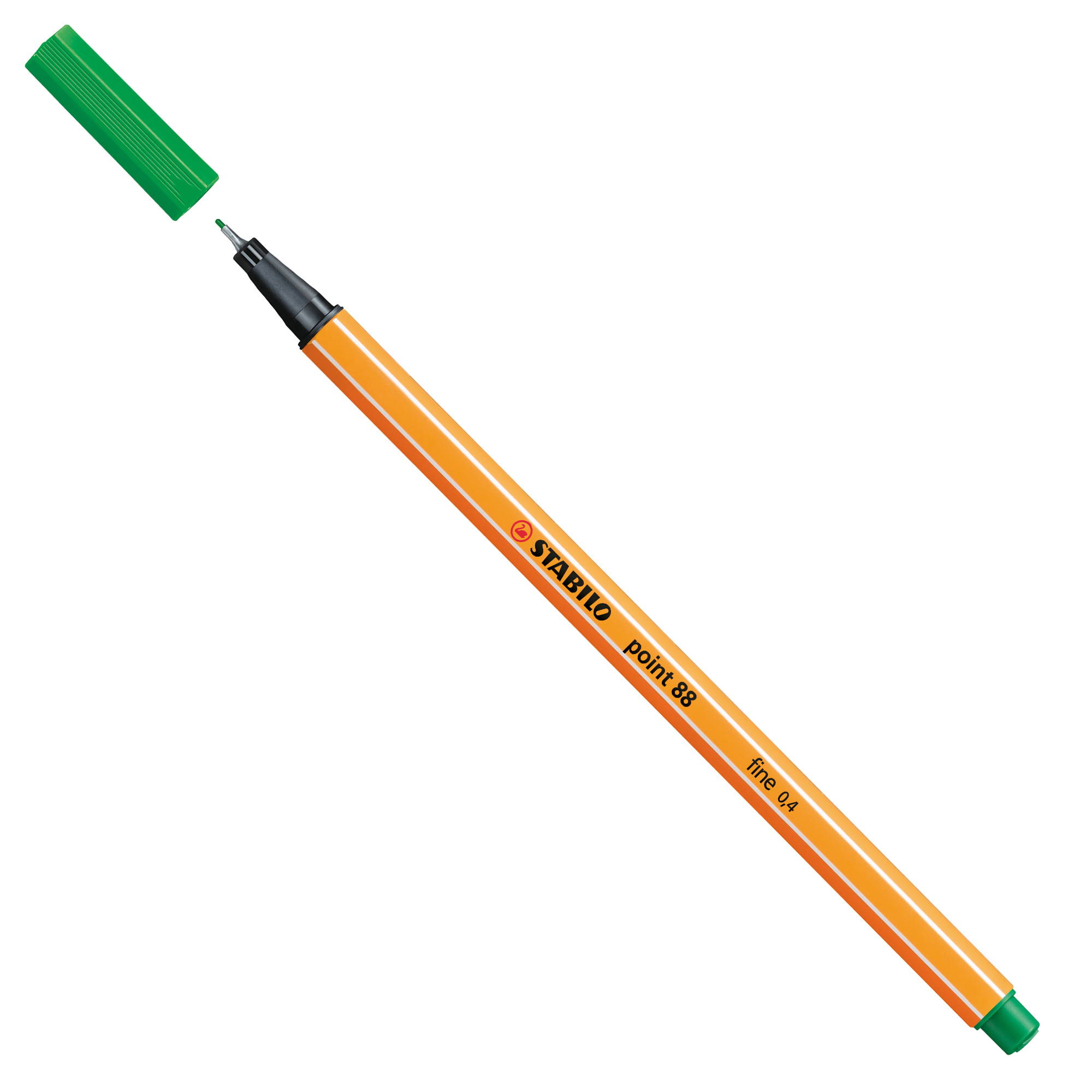 Fineliner Point 88 - punta 0,4 mm - verde 36 - Stabilo su
