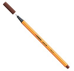 Fineliner Point 88 - tratto 0,4 mm - marrone 45 - Stabilo