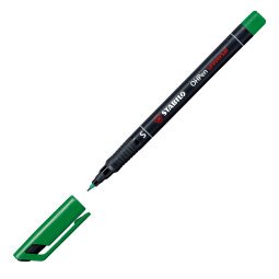 Pennarello OHPen universal permanente 841  - punta superfine 0,4 mm - verde - Stabilo