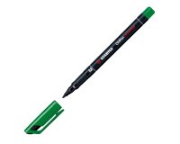 Pennarello OHPen universal permanente 843 - punta media 1 mm - verde - Stabilo
