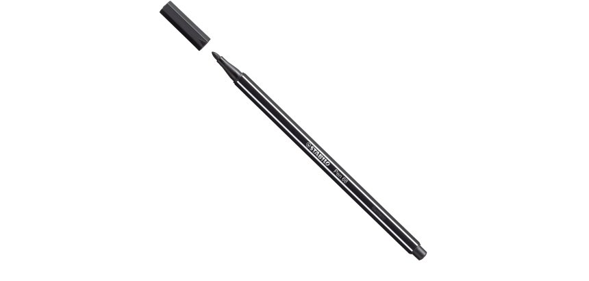 STABILO Pen 68 felt pen Black 1 pc(s)