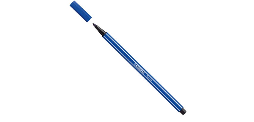 Pennarello Pen 68 - blu oltremare 32 - Stabilo
