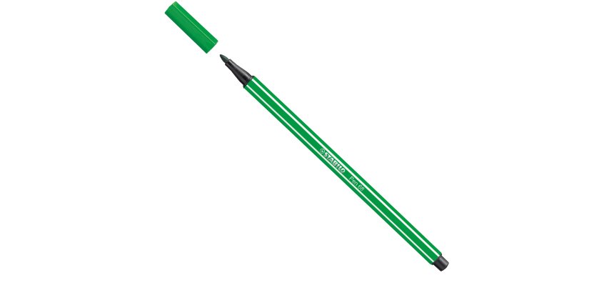 Pennarello Pen 68 - verde smeraldo 36 - Stabilo