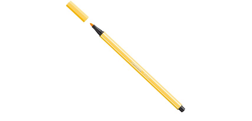 STABILO Pen 68 felt pen Yellow 1 pc(s)