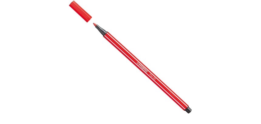 Pennarello Pen 68 - rosso carminio 48 - Stabilo