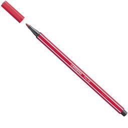 En_rotulador stabilo acuarelable pen 68 rojo oscuro punta gruesa 1mm