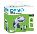 DYMO Omega Embossing Label Maker | Small Label Maker with Turn-Click Wheel and Ergonomic Design | For HomeDIY & Crafting (£/€ÄÖ & Ü)