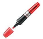 Evidenziatore Stabilo Luminator - punta a scalpello - tratto 2 -5 mm - rosso - Stabilo