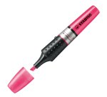 Evidenziatore Stabilo Luminator - punta a scalpello - tratto da 2 - 5 mm - rosa - Stabilo