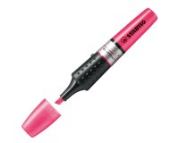 Evidenziatore Stabilo Luminator - punta a scalpello - tratto da 2 - 5 mm - rosa - Stabilo