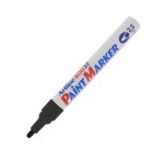 Marcatore permanente A 400 - a vernice - punta tonda - 2,3 mm - nero - Artline