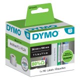 Rotolo 110 etichette LW 990180 - 38 x 190 mm - carta - registratore piccolo - bianco - Dymo