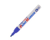 En_rotulador artline marcador permanente ek-400 xf azul -punta redonda 2.3 mm -metal caucho y plastico