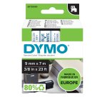Nastro D1 standard 409140 - 9 mm x 7 mt - PL - blu/bianco - Dymo