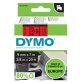 Nastro D1 standard 409170 - 9 mm x 7 mt - PL - nero/rosso - Dymo
