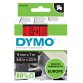 Nastro D1 409170 - 9 mm x 7 mt - nero/rosso - Dymo