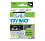Nastro D1 standard 450140 - 12 mm x 7 mt - PL - blu/bianco - Dymo