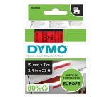 Nastro D1 standard 458070 - 19 mm x 7 mt - PL - nero/rosso - Dymo